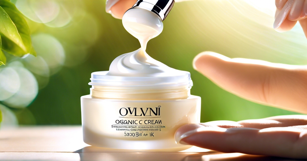 How organic creams help with sensitive skin